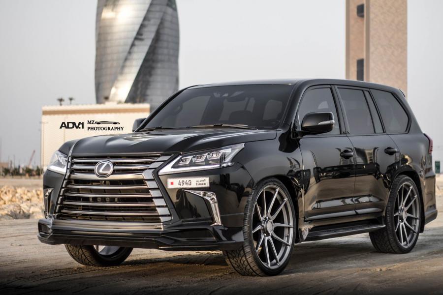  Lexus LX570 on ADV.1 Wheels (ADV5.0 M.V1 CS) 2016 года  (фото 4 из 10)